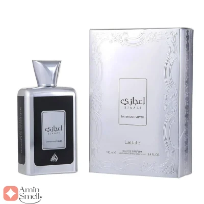 ادکلن اعجازی نقره‌ای لطافه Ejaazi Silver Lattafa