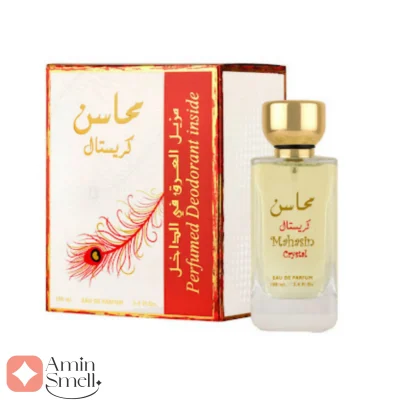ادکلن محاسن کریستال لطافه Lattafa Mahasin Crystal