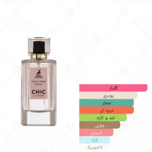 ادکلن ولوت پینک سکرت چیک الحمبرا Velvet Pink Secret Chic Alhambra