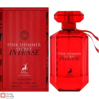 ادکلن پینک شیمر این اینتنس Alhambra Pink Shimmer Intense secret