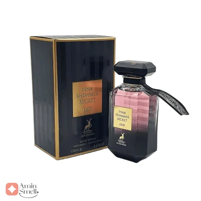ادکلن پینک شیمر عود الحمبرا Alhambra Pink Shimmer Secret Oud