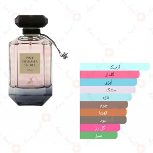ادکلن پینک شیمر عود الحمبرا Alhambra Pink Shimmer Secret Oud