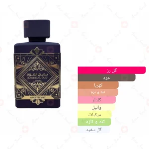 عطر ادکلن لطافه بدیع ال عود آمیتیس Lattafa Bade’e Al Oud Amethyst3