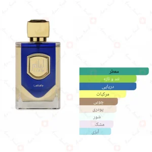 عطر ادکلن لطافه لیام بلو شاین Lattafa Liam Blue Shine3