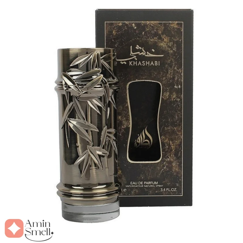 عطر ادکلن لطافه مدل خشبی Lattafa-Khashabi