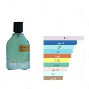ادکلن مگامن ژاکلین Megaman Jaclin
