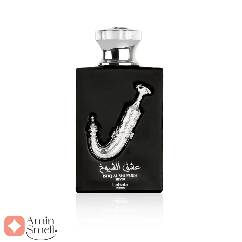 عطر ادکلن عشق الشیوخ نقره ای لطافه پراید Ishq al Shuyukh silver Lattafa Pride