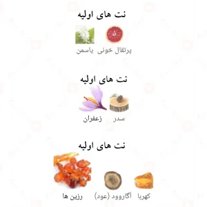 نت‌های بویایی ادکلن عود کراش احمد المغربی