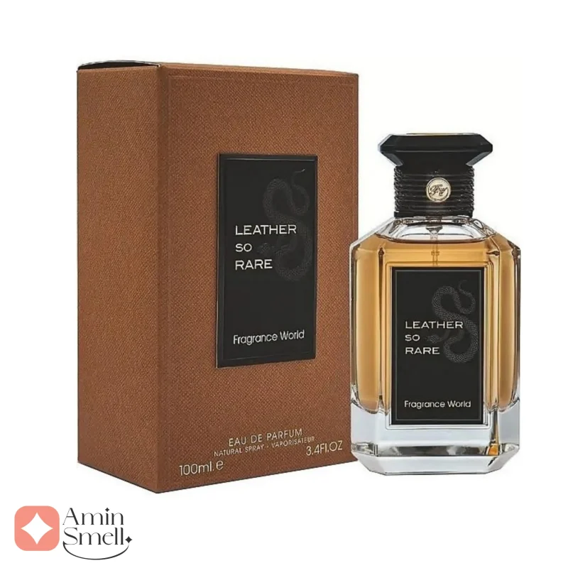 Leather_So_Rare_Fragrance_World_ادکلن_لدر_سو_رار