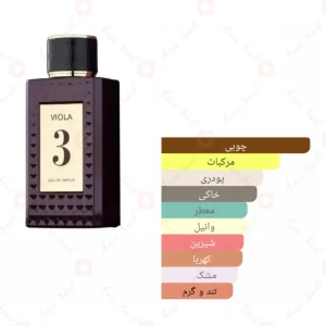 Viola 3 Fragrance World ادکلن ویولا سه