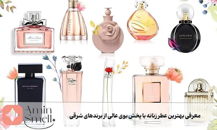 معرفی بهترین عطر زنانه با پخش بوی عالی از برندهای شرقی