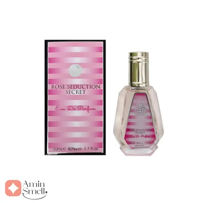 ادکلن_50_میل_مدل_رز_سداکشن_سکرت_Rose_Seduction_Secret