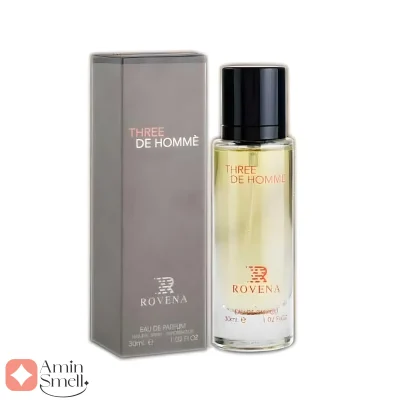 عطر_30_میل_تری_د_هوم_رووناROVENA_THREE_DE_HOMME