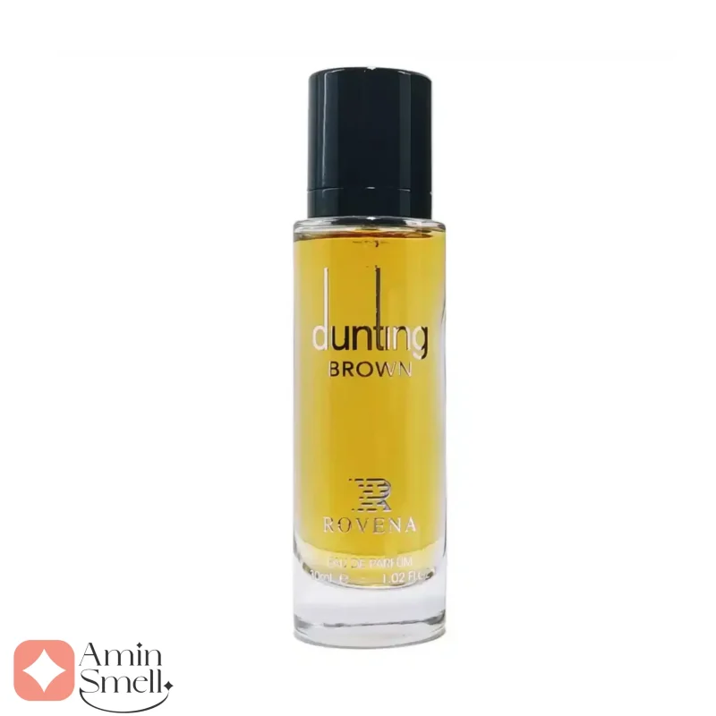 عطر_30_میل_دانتینگ_قهوه_ای_رووناRovena_Dunting_Brown