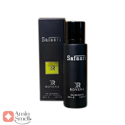 عطر_30_میل_سافاری_رایحه_فراری_رووناRovena_saffari