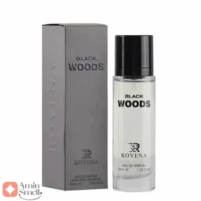 عطر_30_میل_مردانه_بلک_وود_رووناRovena_black_woods