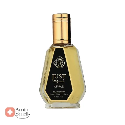 Fragrance_World_just_aswad_50_mil_ادکلن_50_میل_مردانه_فراگرنس_ورد