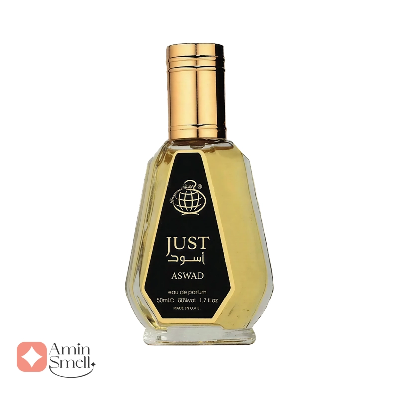 Fragrance_World_just_aswad_50_mil_ادکلن_50_میل_مردانه_فراگرنس_ورد