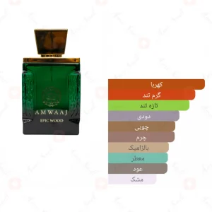 ادکلن آمواج اپیک وود Amwaaj epic wood