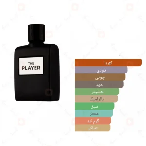 ادکلن فراگرنس ورد د پلیر the player
