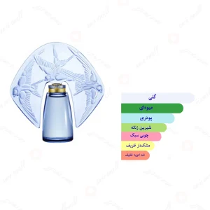 ادکلن زنانه هیروندلز کریستال فلاکون لالیک