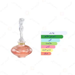 ادکلن زنانه لالیک د لالیک نایاده کریستال فلاکون