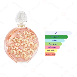 ادکلن زنانه لالیک د لالیک ارکیده کریستال فلاکون