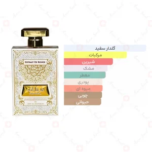 ادکلن زنانه میثاق اکستریت د رز ارض الزعفران