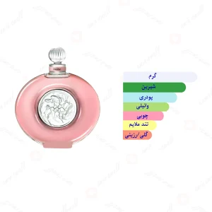 ادکلن زنانه ساتین کریستال اکستریت لالیک