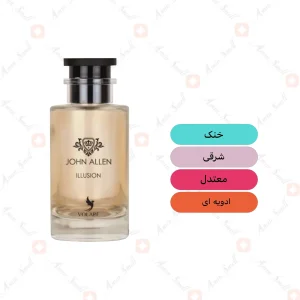 ادکلن مردانه جان آلن ایلوژن ولار