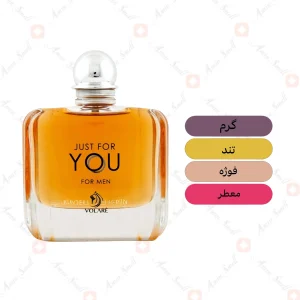 ادکلن مردانه جاست فور یو ولار 