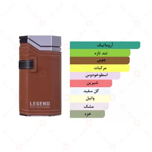ادکلن مردانه لجند قهوه ای امپر
