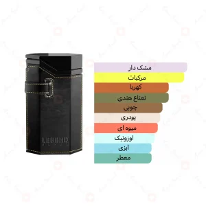 ادکلن مردانه لجند بلک امپر