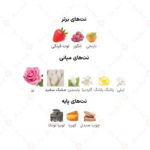 ادکلن زنانه امیره العرب پرایو رز اصداف
