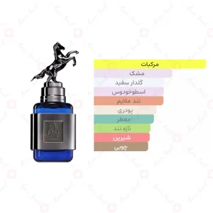 ادکلن مردانه بارق آبی ارض الزعفران