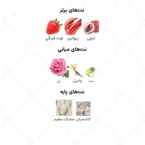 ادکلن زنانه فاطمه وردی ارض الخلیج