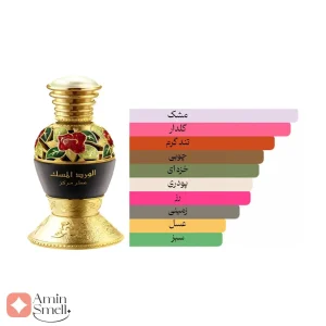 ادکلن یونیسکس ال ورد ال مسک رصاصی