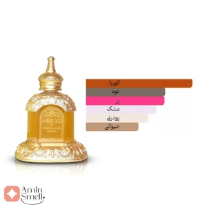 ادکلن یونیسکس امبر عود رصاصی