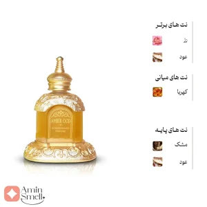ادکلن یونیسکس امبر عود رصاصی