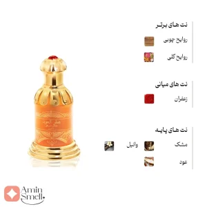 ادکلن یونیسکس عطار ال عود رصاصی 
