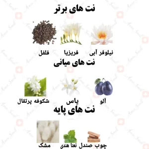 ادکلن زنانه اغراء رصاصی