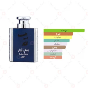 ادکلن مردانه ارض الخلیج شیخ زاید خصوصی