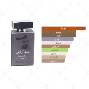 ادکلن یونیسکس شیخ زاید لیمیتد ادیشن بلک عود ارض الخلیج