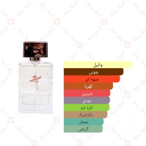 ادکلن مردانه مارکيو 135 هوگو باس نارنجي 25 میل