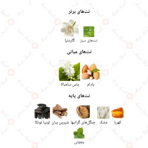 ادکلن زنانه مارکيو 158 بولگاري جاسمين نوير 25 میل