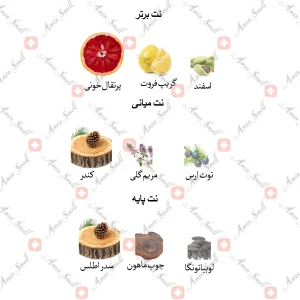 ادکلن بلک لجندری رد جانوین