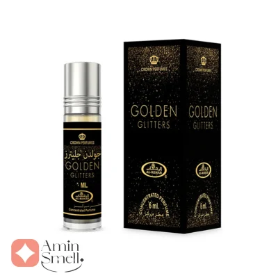 عطر یونیسکس گلدن گلیترز الرحاب 6 میل