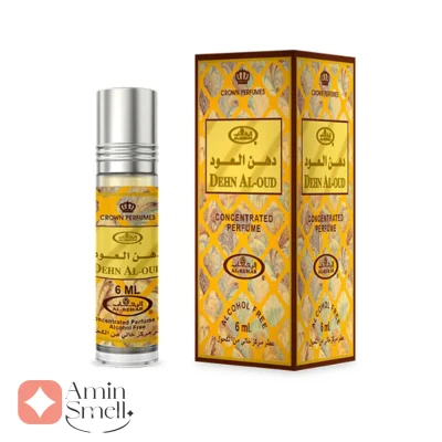 عطر مردانه دهن العود الرحاب 6 میل