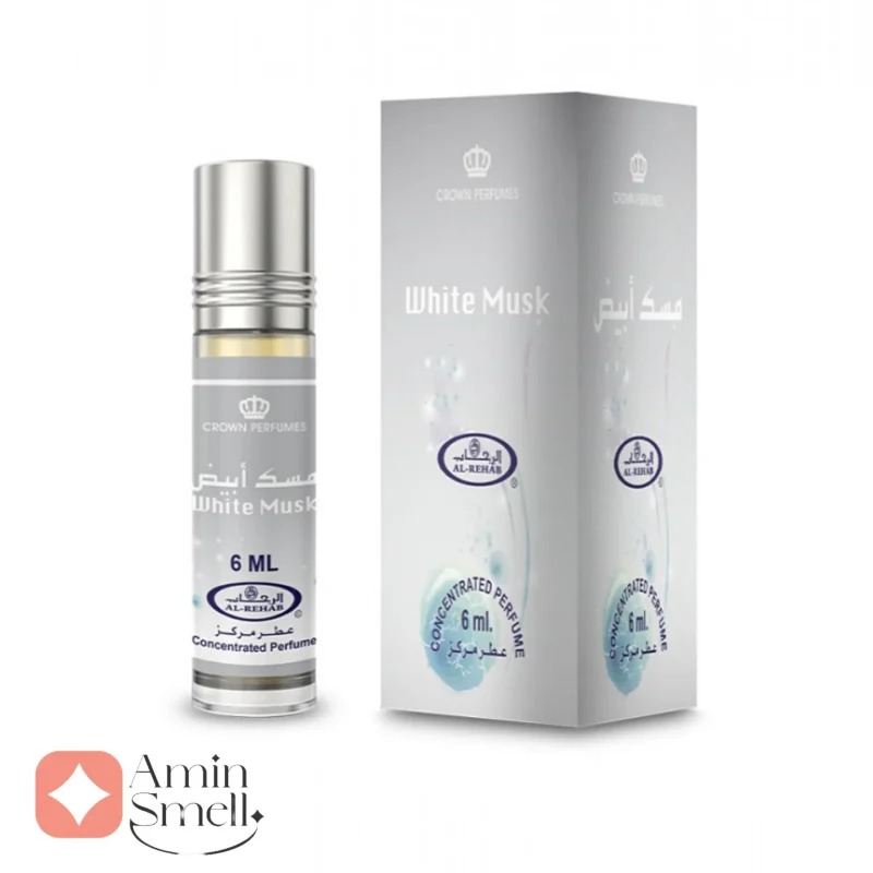 عطر یونیسکس مسک ابیض الرحاب 6 میل
