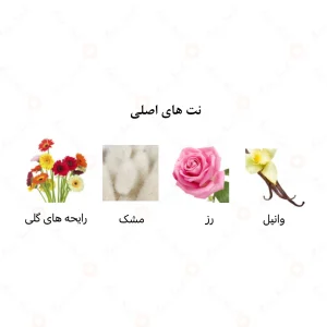 عطر یونیسکس مسک رز الرحاب 6 میل